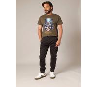 Deeluxe Pantalon cargo 'Garden' brun foncé, Taille 33