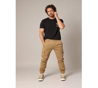 Deeluxe Pantalon cargo 'GARDEN' cappuccino, Taille 31