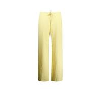 Deeluxe - Pantalon Femme JOSITA Coupe droite Taille élastiquée avec cordon Tissu à fines rayures texturées Style estival Confortable