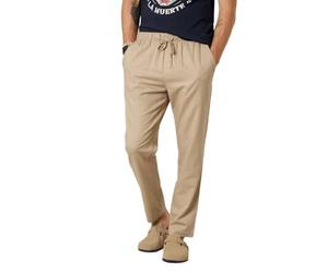 Deeluxe - Pantalon Homme Glades en Coton et Lin Coupe Droite Esprit Casual Chic Confortable et Respirant pour l’été