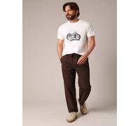 Deeluxe Pantalon 'Turbo' brun foncé, Taille 35-36