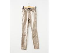 deeluxe pantalons femme de couleur or 34