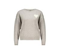 Deeluxe Pull-over 'ADONIS' gris clair / blanc, Taille XS