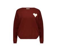 Deeluxe Pull-over 'Adonis' rouge / blanc, Taille L
