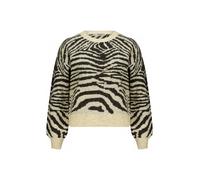 Deeluxe Pull-over 'Astrid' ivoire / noir, Taille L
