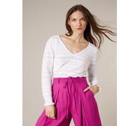 Deeluxe Pull-over 'Juna' blanc, Taille M