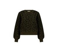 Deeluxe Pull-over 'Nawa' olive / noir, Taille M
