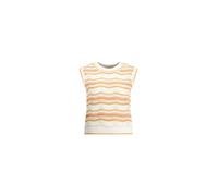 Deeluxe Pull-over 'Serjine' orange / blanc, Taille S