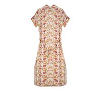 Deeluxe Robe-chemise 'Douni' jaune / rose / rose / blanc, Taille 40