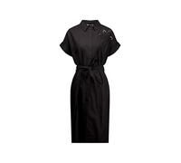 Deeluxe Zohina Short Sleeve Midi Dress Noir S Femme