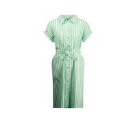 Deeluxe Robe-chemise 'Jessica' vert / blanc, Taille 38
