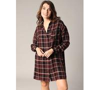 Deeluxe Vyani Long Sleeve Short Dress Rouge S Femme