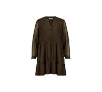 Deeluxe Robe d’été 'JOYANE' brun foncé, Taille 42