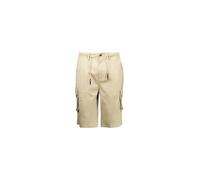 Deeluxe - Short Cargo Homme BASIMI Taille Élastiquée Cordon de Serrage Poches Latérales Coupe Décontractée
