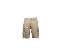 Deeluxe - Short Cargo Homme SLOG Coton Coupe Droite Poches Latérales Bouton Style Casual Été