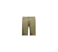 Deeluxe - Short Chino Homme CUAJANI Coton Motif Discret Coupe Droite Revers Style Casual Chic Été