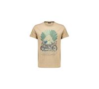 Deeluxe T-Shirt 'Aventura' noisette / gris / vert / noir, Taille M