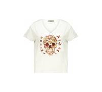 Deeluxe T-shirt 'BESKUL' jaune / rouge / blanc, Taille S