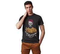Deeluxe T-Shirt col Rond avec tête de Mort Esprit Bucheron T-Shirt TELLSON Regular Homme