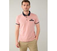Deeluxe T-Shirt 'Drexler' bleu marine / rose / blanc, Taille XL