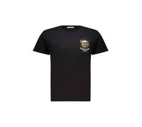 Deeluxe T-Shirt en Coton avec imprimé 'Tattoo Shop' au Dos et Motif Skull à l'avant. T-Shirt Toluca Regular Homme