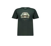 Deeluxe T-Shirt ' FASTCAR ' bleu marine / vert, Taille S
