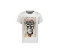 Deeluxe - T-Shirt pour Homme Clem, en Coton 100% Jersey, Style Rock, Regular Fit, Parfait pour Un Look Audacieux Et Tendance, Idéal pour Printemps-Été, Taille L, Couleur White