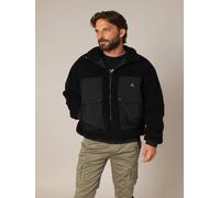Deeluxe Veste en polaire 'COSMO' noir, Taille XXXL