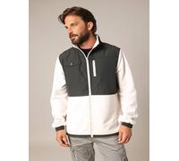 Deeluxe Veste mi-saison 'Crumbson' sapin / blanc, Taille M