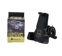 DEEMEED Support Téléphone Moto Universel - Support Smartphone Guidon en Forme de Griffe (Claw) - Fixation Robuste et Anti-Vibration pour Moto, Vélo, VTT - Compatible iPhone, Samsung, GPS (6,3-9cm)