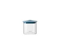 Deep air blue ENSEMBLE DE 2 BOCAUX EN VERRE CARRÉS "FRESH&STYLE" - S