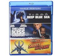 Deep Blue Sea/The Long Kiss Goodnight/Snakes on a Plane [Blu-Ray]
