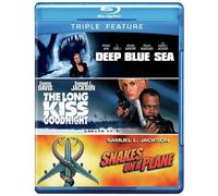DEEP BLUE SEA/THE LONG KISS GOODNIGHT/SNAKES ON A PLANE