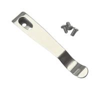 Deep Carry Pocket Clip, Heavy Duty Tool Belt Replacement, Metal Buckle Attachment 2.4x0.47x0.35 inches for Outdoor Activities Like Walking, Running, Climbing, Hiking, Backpacking, Fishing, Picnic