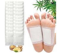 Deep Cleansing Patch Pieds 20 Pièces Patch Detox Pieds Detox Foot Patches Nettoyage Profondeur 100% naturel Patchs de Détox pour Pieds Foot Patches Relieve Body Stress Favorise Circulation Sanguine