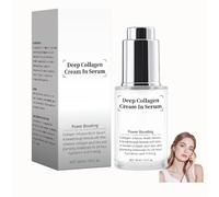 Deep Collagen Cream In Serum, Moisturizing And Tendering Facial Skin, Delicate And Hydrated Essence,Cible Les Ridules Et Les Rides, Repulpe Et Raffermit La Peau,Convient à Tous Les Types De Peau (1PC)