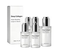 Deep Collagen Sérum avec peptides de collagène，collagene mari，Anti-âge | creme hydratante visage，Sérum Anti-âge Pour Lisser LesRidules Rides, Soin Hydratant Et Raffermissant, Augmente L'élasticité