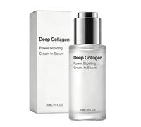 Deep Collagen Sérum avec peptides de collagène，collagene mari，Anti-âge | creme hydratante visage，Sérum Anti-âge Pour Lisser LesRidules Rides, Soin Hydratant Et Raffermissant, Augmente L'élasticité