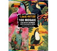 Deep Dive Mosaics: 1-Hour Color by Number Wildlife Mysteries for Adults and Teens