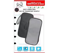DEEP EXPLORER Housse De Transport Souple Noir - Soft Bag Black Compatible Switch 2