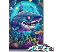 Deep Floral Monster Puzzle 1000 Pièces Educa Jouet en Bois Cadeau Unique De l'art De La Décoration Jeu Éducatif Challenge Toy pour Adultes Et Enfants À Partir De 12 Ans 1000pcs (75x50cm)