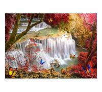 Deep Forest Waterfall - Puzzle 2000 Pièces