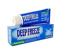 Deep Freeze Gel froid, action rapide, refroidissement ciblé, inconfort musculaire, douleurs articulaires, tube de 35 g (1 pièce)