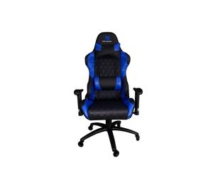 Deep Gaming Deep Command II Siège de jeu sur PC Siège rembourré Noir, Bleu