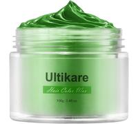 Deep Green Hair Coloring Wax,Hair Color Gel Temporary Washable Dye Wax Diy Natural Cream Instantly Men And Women Nightclub,Cosplay Christmas