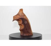 Deep Grips Brand Poignées en Noyer compatibles avec Les Crosses carrées Smith Wesson K/L