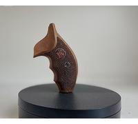 Deep Grips Marque Shimt&Wesson J Poignées Rondes en Bois de Noyer pour Revolver