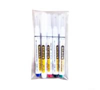 Deep Hole Marker Lot de 5 marqueurs multicolores à séchage rapide