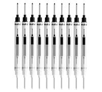 Deep Hole Marker Pen Set, 10 Pack Carpenter Ink Waterproof Long Nib 21mm Construction Layout Marking Tool, Precision Woodworking Framing Welding Automotive Industrial Heavy Duty Writing Pens