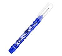 Deep Hole Marker Pens - Long Nose Carpenter Ink Marker | Quick Drying Durable Construction Markers for Wood Metal Long Head Drill Marking Tool for Builders Carpenters DIY Projects